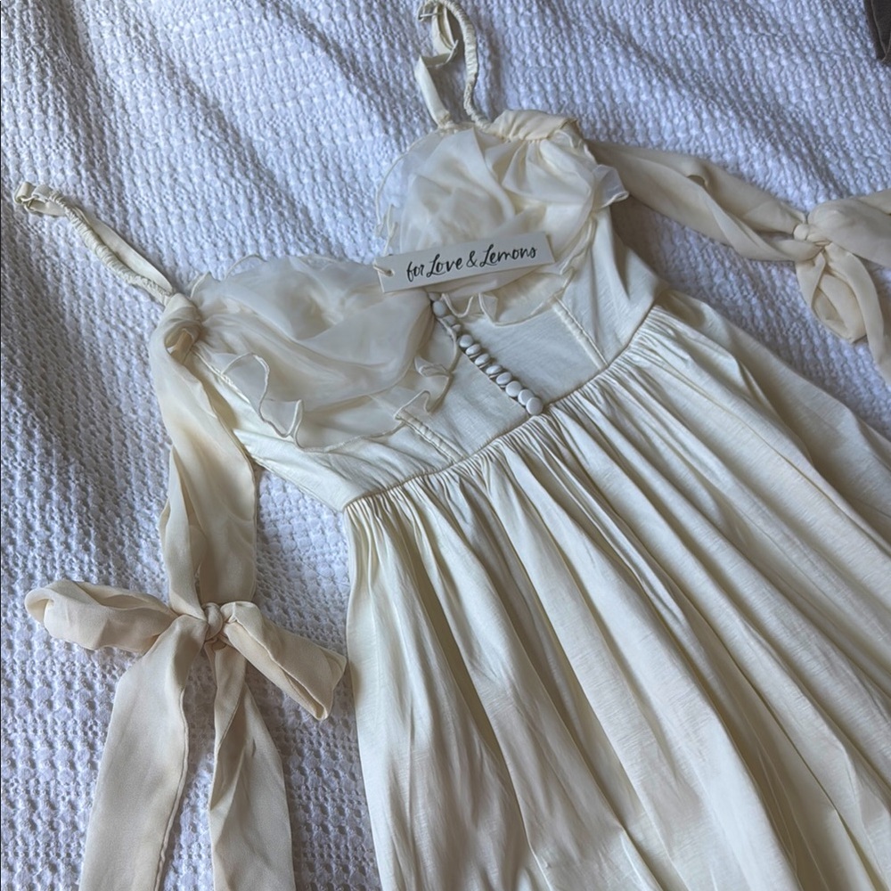 For Love and Lemons Arden Midi / Maxi Dress Size: Small